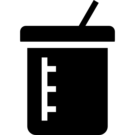플라스크 Basic Straight Filled icon