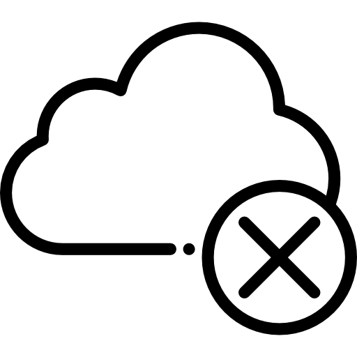 computación en la nube Special Lineal icono