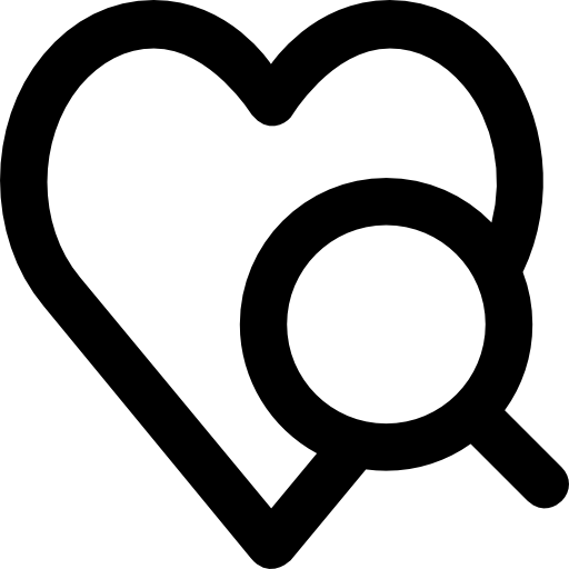 Cardiology Vector Market Bold Rounded icon