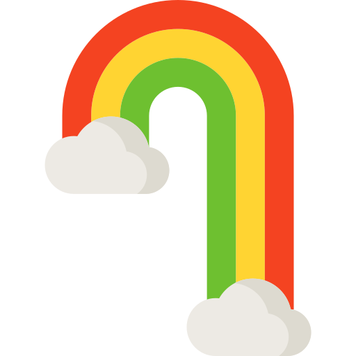arcobaleno Special Flat icona