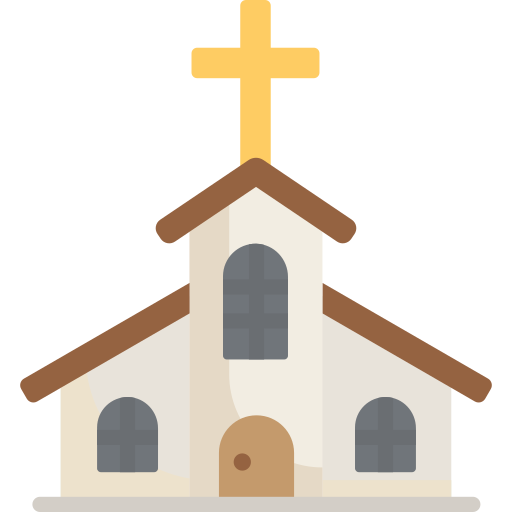 Igreja Special Flat Ícone