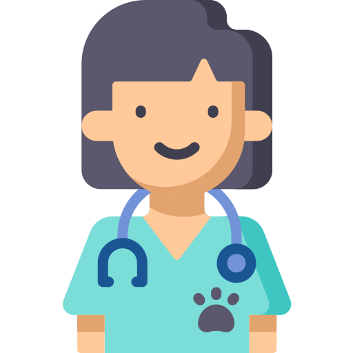 Veterinarian Special Flat icon