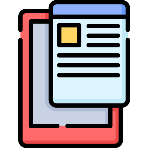 ebook Special Lineal color ikona