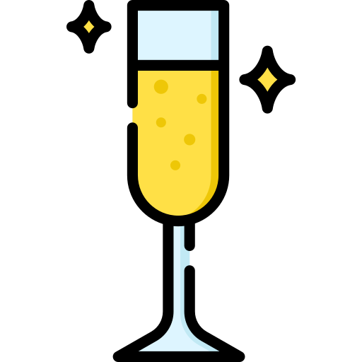 champagner Special Lineal color icon