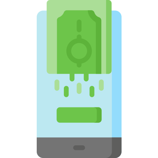 Mobile transfer Special Flat icon