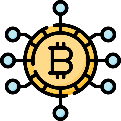 bitcoin Special Lineal color icono