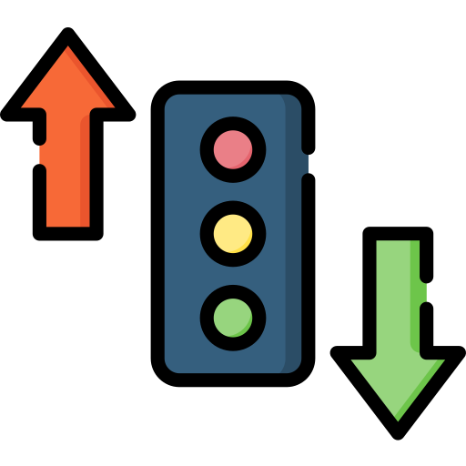 Traffic Special Lineal color icon