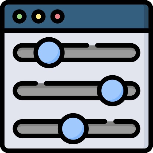 optionen Special Lineal color icon