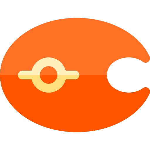 salmón Basic Rounded Flat icono