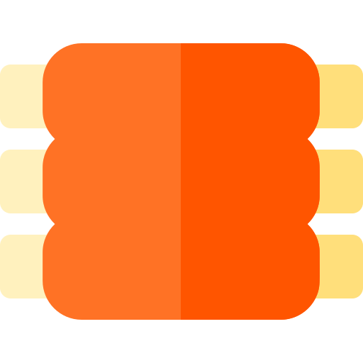 Żeberka Basic Rounded Flat ikona
