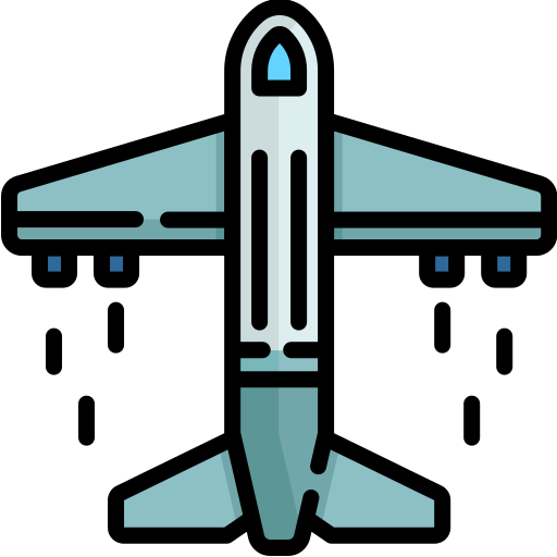 Aeroplano Special Lineal color icono