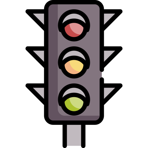 Traffic light Special Lineal color icon