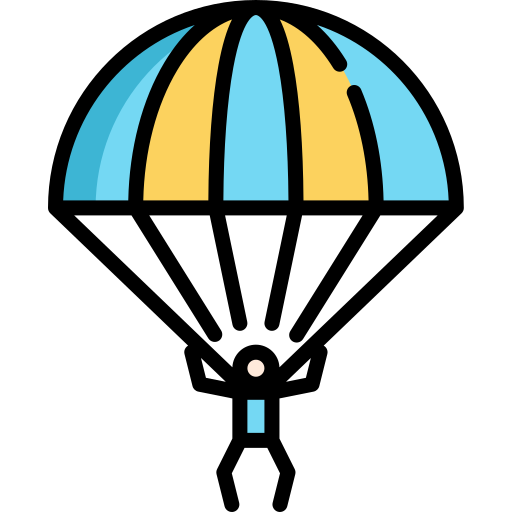 Parachute Special Lineal color icon