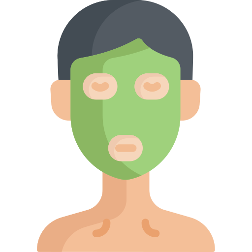 Máscara facial Special Flat icono