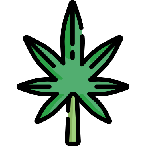 Cannabis Special Lineal color icon