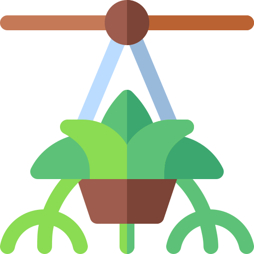 Planta Basic Rounded Flat icono