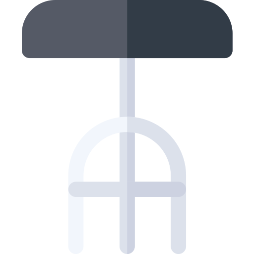 sgabello Basic Rounded Flat icona
