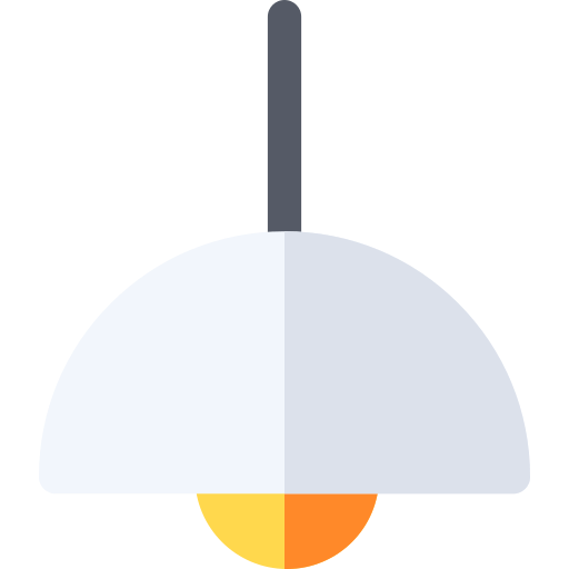 Lamp Basic Rounded Flat icon