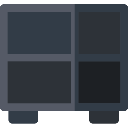 półki Basic Rounded Flat ikona
