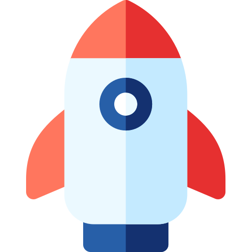 로켓 Basic Rounded Flat icon