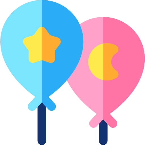 balony Basic Rounded Flat ikona
