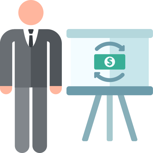 Businessman Pictograms Colour icon