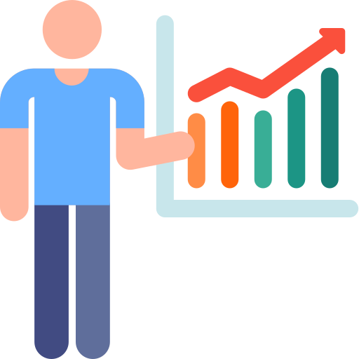 Hombre de negocios Pictograms Colour icono