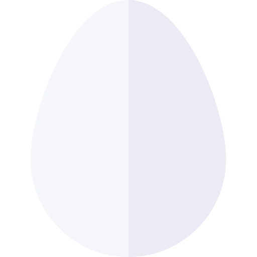 Huevo Basic Rounded Flat icono