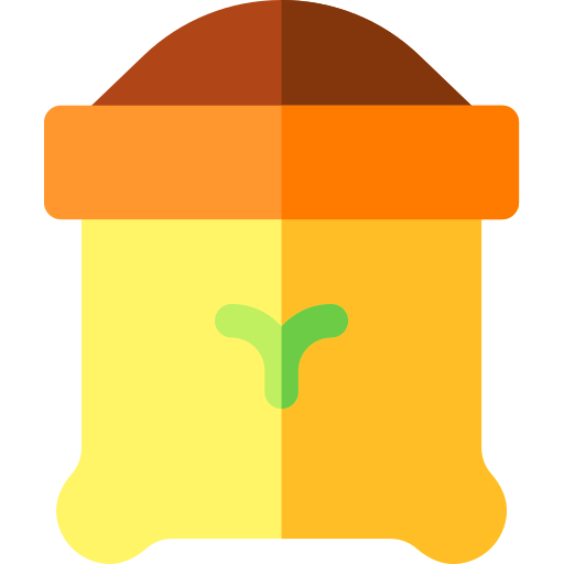 Fertilizante Basic Rounded Flat icono