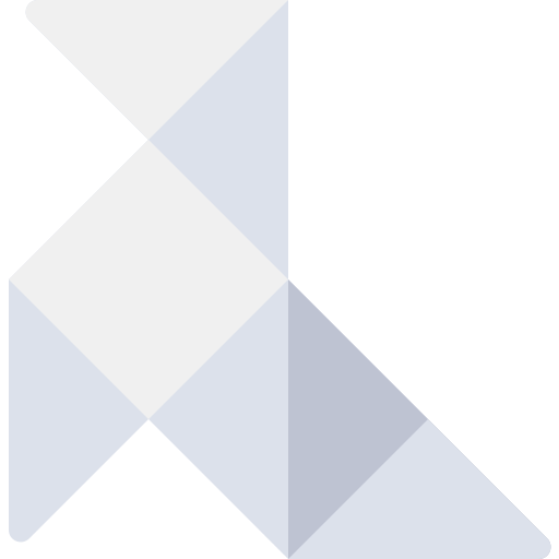 Origami Basic Rounded Flat icono
