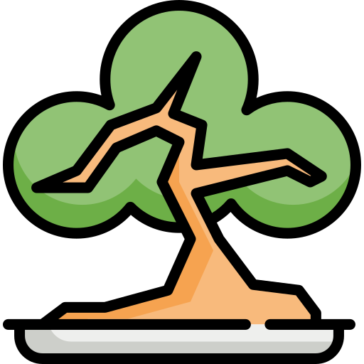 bonsai Special Lineal color ikona