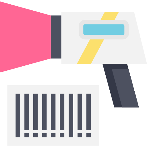 Bar code scanner Special Flat icon