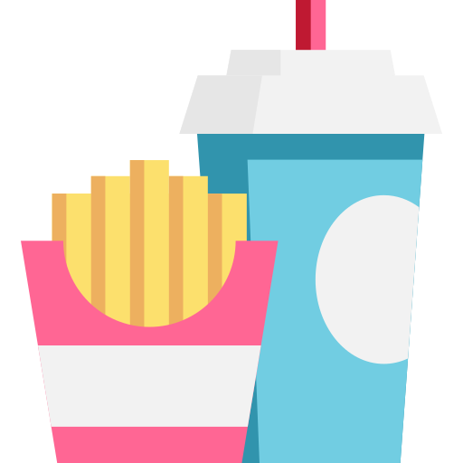fast food Special Flat ikona