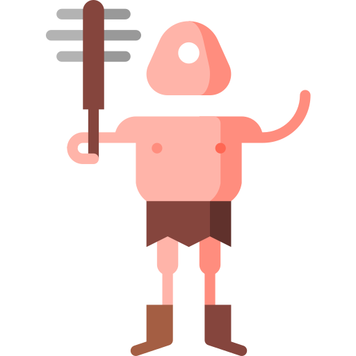 Cyclops Puppet Characters Flat icon