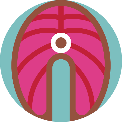 ryba Detailed Flat Circular Flat ikona