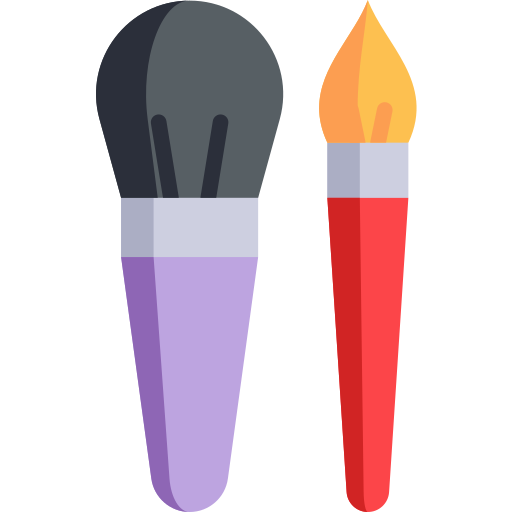 Brushes Special Flat icon