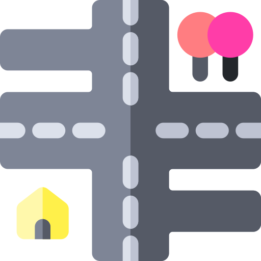 strada Basic Rounded Flat icona