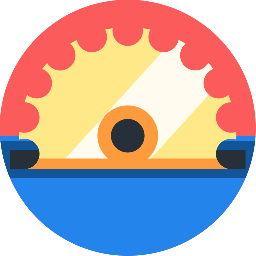 丸鋸 Detailed Flat Circular Flat icon