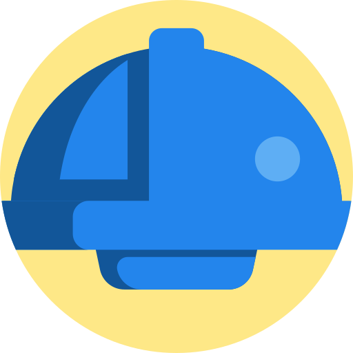 ヘルメット Detailed Flat Circular Flat icon