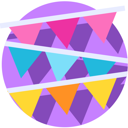 girlanda Detailed Flat Circular Flat ikona