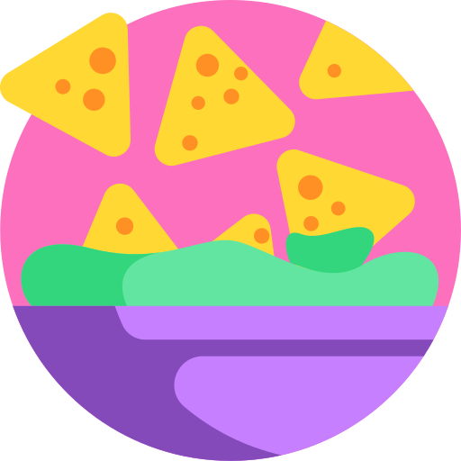 nachos Detailed Flat Circular Flat icon