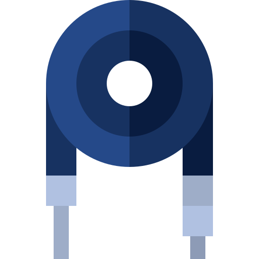 Cable de alimentación Basic Straight Flat icono