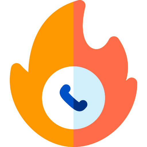 hotline Basic Rounded Flat icon