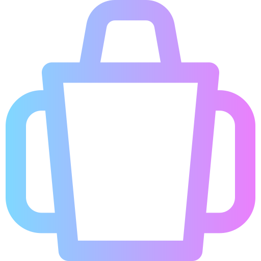 Чашка-поилка Super Basic Rounded Gradient иконка