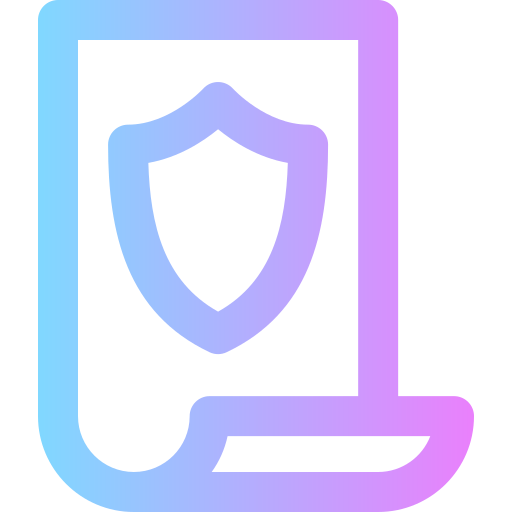 GDPR Super Basic Rounded Gradient icon