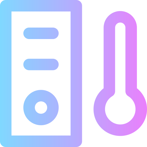 termostato Super Basic Rounded Gradient icona