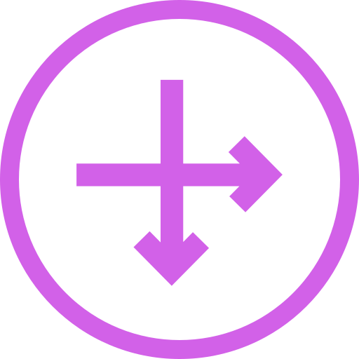 Intersect Generic color outline icon