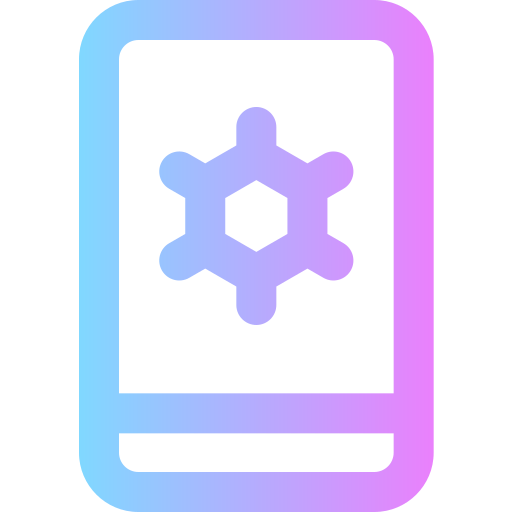 smartfon Super Basic Rounded Gradient ikona