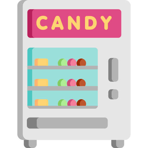 Candy machine Special Flat icon