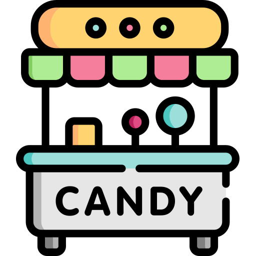 sklep ze słodyczami Special Lineal color ikona